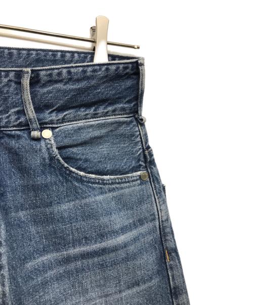 upper hights（アッパーハイツ）upper hights (アッパーハイツ) THE LIAM BELT 2wayワイドデニムパンツ インディゴ サイズ:W22L28の古着・服飾アイテム