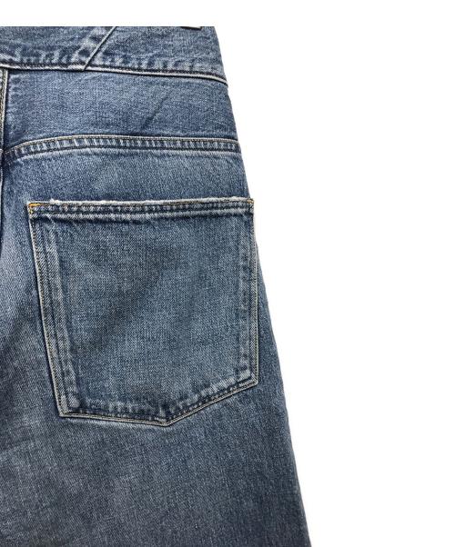 upper hights（アッパーハイツ）upper hights (アッパーハイツ) THE LIAM BELT 2wayワイドデニムパンツ インディゴ サイズ:W22L28の古着・服飾アイテム