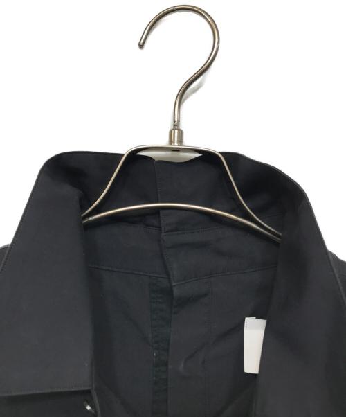 stein（シュタイン）stein (シュタイン) OVERSIZED BACK BUTTONED SHIRT ブラック サイズ:Sの古着・服飾アイテム