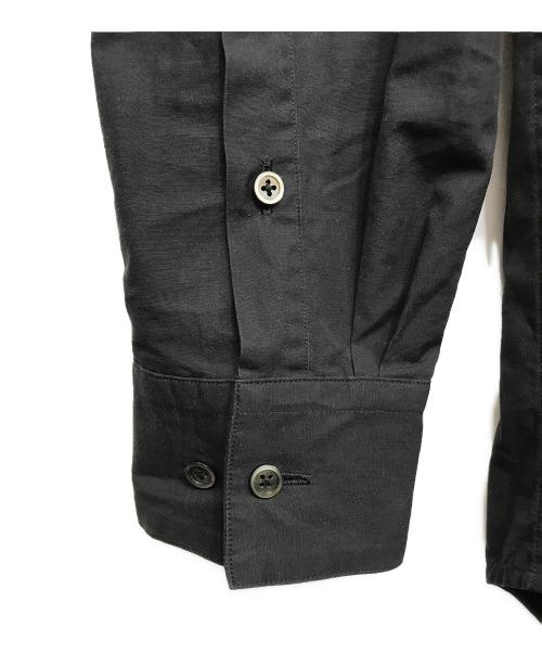 stein（シュタイン）stein (シュタイン) OVERSIZED BACK BUTTONED SHIRT ブラック サイズ:Sの古着・服飾アイテム