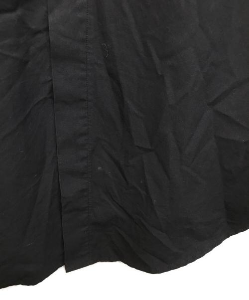stein（シュタイン）stein (シュタイン) OVERSIZED BACK BUTTONED SHIRT ブラック サイズ:Sの古着・服飾アイテム