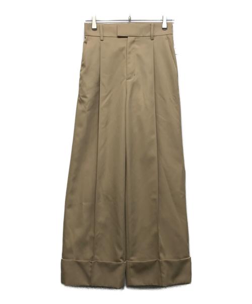 OHGA（オオガ）OHGA (オオガ) TRENCH PANTS ベージュ サイズ:Mの古着・服飾アイテム