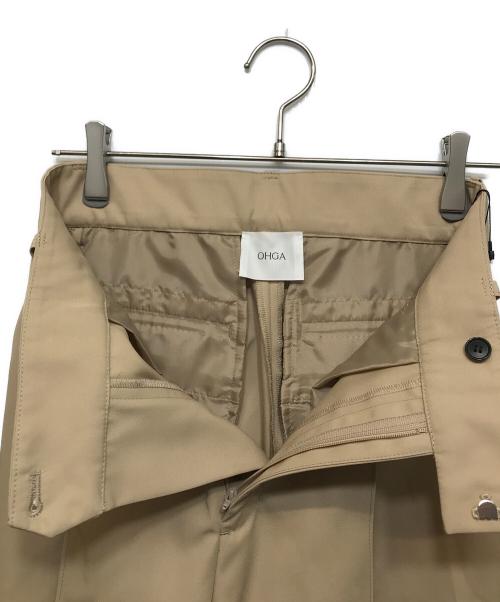 OHGA（オオガ）OHGA (オオガ) TRENCH PANTS ベージュ サイズ:Mの古着・服飾アイテム