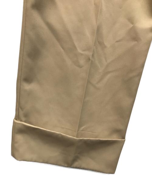 OHGA（オオガ）OHGA (オオガ) TRENCH PANTS ベージュ サイズ:Mの古着・服飾アイテム