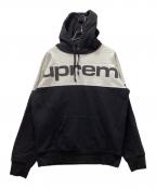 SUPREMEシュプリーム）の古着「ブロックドプルオーバーフーディー/Blocked Hooded Sweatshirt/17SS」｜ブラック