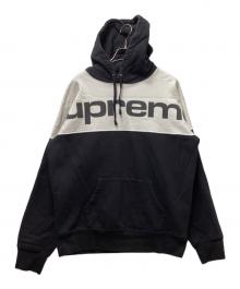 SUPREME（シュプリーム）の古着「ブロックドプルオーバーフーディー/Blocked Hooded Sweatshirt/17SS」｜ブラック