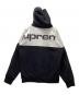 Supreme (シュプリーム) ブロックドプルオーバーフーディー/Blocked Hooded Sweatshirt/17SS ブラック サイズ:M：9000円