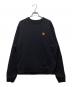 KENZO（ケンゾー）の古着「タイガーパッチクルーネックスウェット FB65SW0064ML」｜ブラック