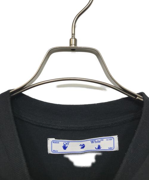 OFFWHITE（オフホワイト）OFFWHITE (オフホワイト) プリントTシャツ ブラック サイズ:Sの古着・服飾アイテム