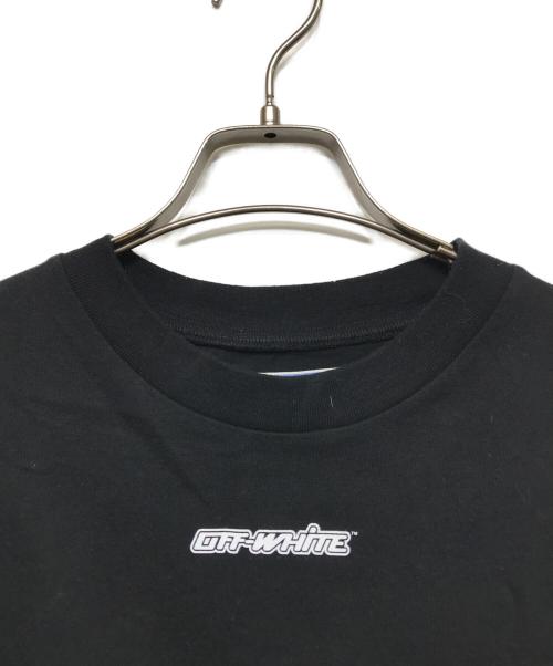 OFFWHITE（オフホワイト）OFFWHITE (オフホワイト) プリントTシャツ ブラック サイズ:Sの古着・服飾アイテム