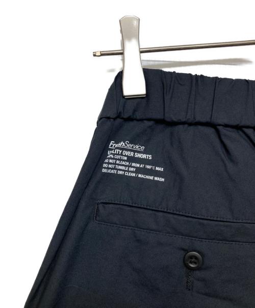FreshService（フレッシュサービス）FreshService (フレッシュサービス) UTILITY OVER SHORTS ブラック サイズ:L 未使用品の古着・服飾アイテム
