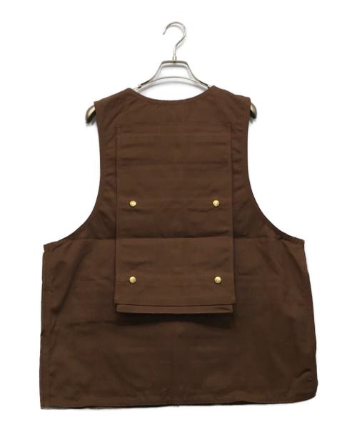 BONCOURA（ボンクラ）BONCOURA (ボンクラ) Pack Vest Duck ブラウン サイズ:40 未使用品の古着・服飾アイテム