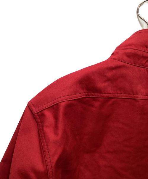 BONCOURA（ボンクラ）BONCOURA (ボンクラ) CPO Shirt Moleskin/CPO シャツ モールスキン レッド サイズ:40 未使用品の古着・服飾アイテム