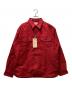 BONCOURA（ボンクラ）の古着「CPO Shirt Moleskin/CPO シャツ モールスキン」｜レッド