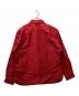 BONCOURA (ボンクラ) CPO Shirt Moleskin/CPO シャツ モールスキン レッド サイズ:40 未使用品：15000円