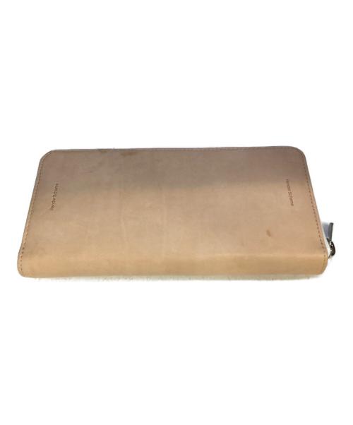 HENDER SCHEME（エンダースキーマ）Hender Scheme (エンダースキーマ) long zip purse ベージュの古着・服飾アイテム
