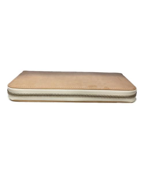 HENDER SCHEME（エンダースキーマ）Hender Scheme (エンダースキーマ) long zip purse ベージュの古着・服飾アイテム