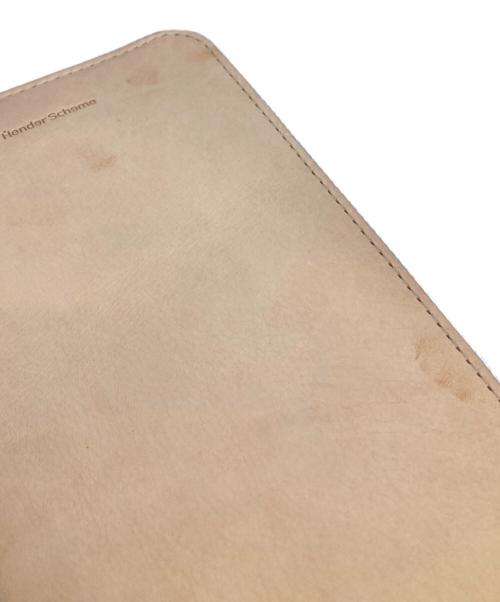 HENDER SCHEME（エンダースキーマ）Hender Scheme (エンダースキーマ) long zip purse ベージュの古着・服飾アイテム