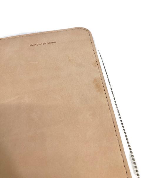 HENDER SCHEME（エンダースキーマ）Hender Scheme (エンダースキーマ) long zip purse ベージュの古着・服飾アイテム