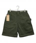 BONCOURAボンクラ）の古着「Painter Short Pants」｜グリーン