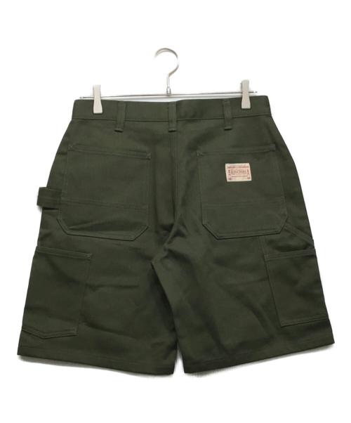 BONCOURA（ボンクラ）BONCOURA (ボンクラ) Painter Short Pants グリーン サイズ:28の古着・服飾アイテム