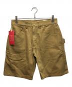 BONCOURAボンクラ）の古着「Painter Short Pants」｜ベージュ