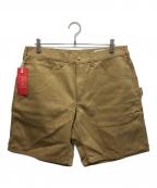BONCOURAボンクラ）の古着「Painter Short Pants」｜ベージュ
