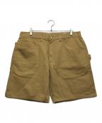 BONCOURAボンクラ）の古着「Painter Short Pants」｜ベージュ