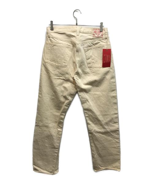 BONCOURA（ボンクラ）BONCOURA (ボンクラ) 66-WHITE デニムパンツ ホワイト サイズ:32の古着・服飾アイテム