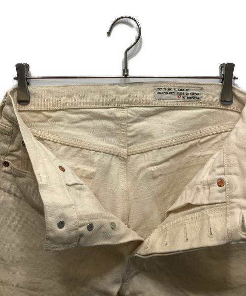 BONCOURA（ボンクラ）BONCOURA (ボンクラ) 66-WHITE デニムパンツ ホワイト サイズ:32の古着・服飾アイテム