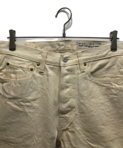 BONCOURA（ボンクラ）BONCOURA (ボンクラ) 66-WHITE デニムパンツ ホワイト サイズ:32の古着・服飾アイテム