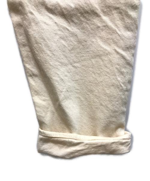 BONCOURA（ボンクラ）BONCOURA (ボンクラ) 66-WHITE デニムパンツ ホワイト サイズ:32の古着・服飾アイテム