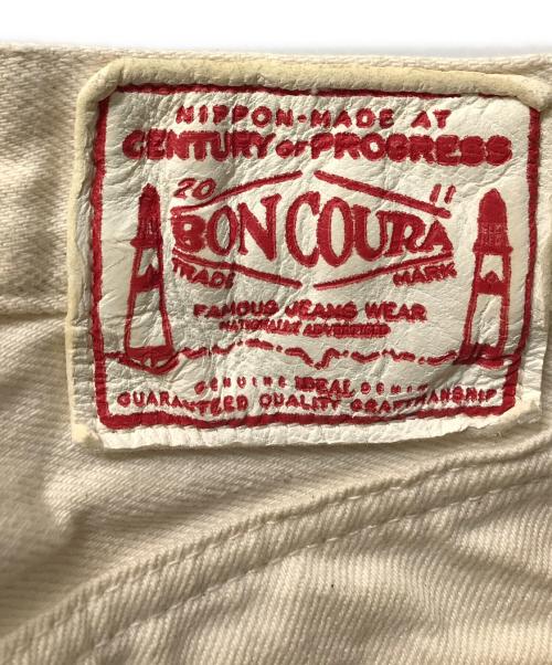 BONCOURA（ボンクラ）BONCOURA (ボンクラ) 66-WHITE デニムパンツ ホワイト サイズ:32の古着・服飾アイテム