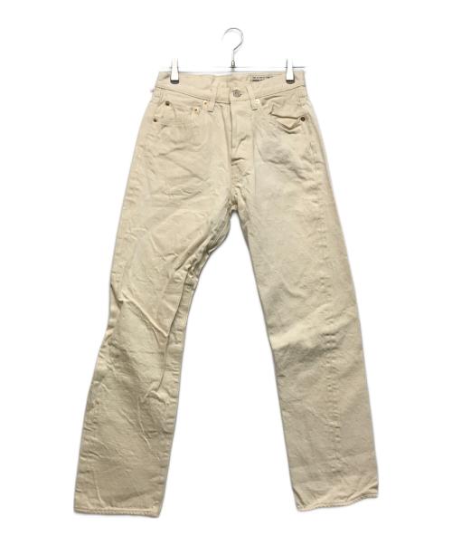 BONCOURA（ボンクラ）BONCOURA (ボンクラ) 66-WHITE デニムパンツ ホワイト サイズ:29の古着・服飾アイテム