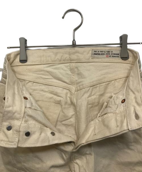 BONCOURA（ボンクラ）BONCOURA (ボンクラ) 66-WHITE デニムパンツ ホワイト サイズ:29の古着・服飾アイテム