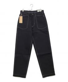 BONCOURA（ボンクラ）の古着「Work Pants WWⅡ Duck indigo 12th Anniversary Model」｜インディゴ