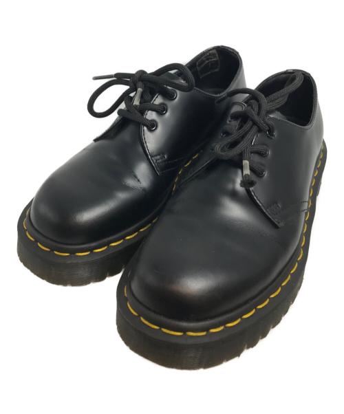 Dr.Martens（ドクターマーチン）Dr.Martens (ドクターマーチン) 3ホールレザーシューズ ブラック サイズ:37の古着・服飾アイテム