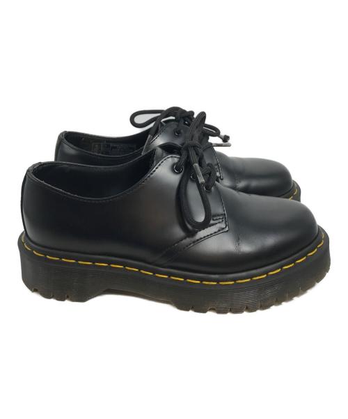 Dr.Martens（ドクターマーチン）Dr.Martens (ドクターマーチン) 3ホールレザーシューズ ブラック サイズ:37の古着・服飾アイテム