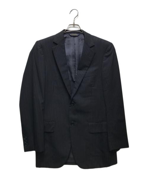 BROOKS BROTHERS（ブルックスブラザーズ）BROOKS BROTHERS (ブルックスブラザーズ) ストライプテーラードジャケット　 1818シリーズ　 ネイビー サイズ:36の古着・服飾アイテム