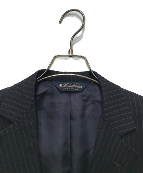 BROOKS BROTHERS（ブルックスブラザーズ）BROOKS BROTHERS (ブルックスブラザーズ) ストライプテーラードジャケット　 1818シリーズ　 ネイビー サイズ:36の古着・服飾アイテム