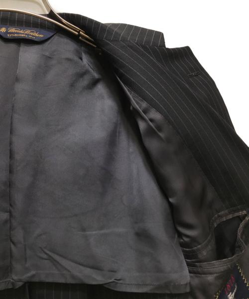 BROOKS BROTHERS（ブルックスブラザーズ）BROOKS BROTHERS (ブルックスブラザーズ) ストライプテーラードジャケット　 1818シリーズ　 ネイビー サイズ:36の古着・服飾アイテム