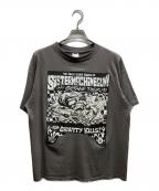 Murinaムリナ）の古着「90’SプリントTシャツ」｜グレー