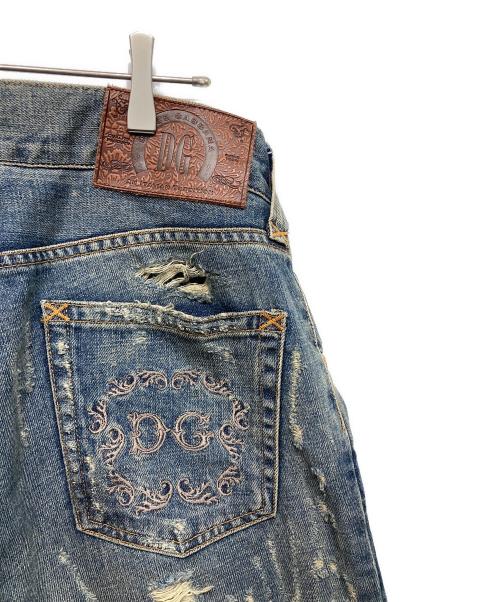 DOLCE & GABBANA（ドルチェ＆ガッバーナ）DOLCE & GABBANA (ドルチェ＆ガッバーナ) デニムパンツ インディゴ サイズ:52の古着・服飾アイテム