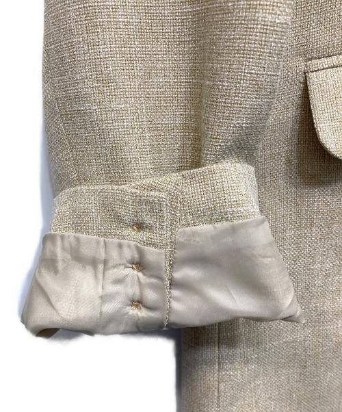 Eaphi（エフィ）Eaphi (エフィ) LINEN LIKE OVER JACKET ベージュ サイズ:FREEの古着・服飾アイテム