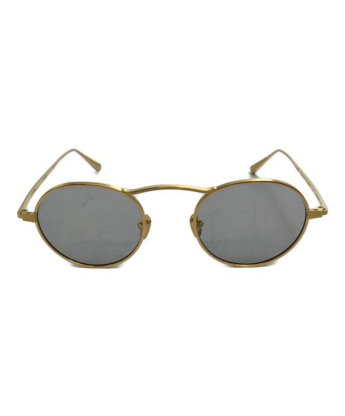 EYEVAN（アイヴァン）EYEVAN (アイヴァン) Safari サファリ YG（YELLOW GOLD） メガネ ゴールド サイズ:SIZE 46□21-145の古着・服飾アイテム
