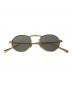 EYEVAN（アイヴァン）の古着「Safari サファリ YG（YELLOW GOLD） メガネ」｜ゴールド
