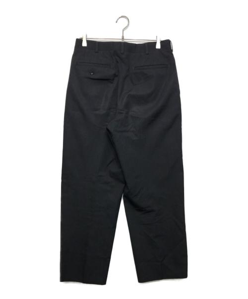 COMME des GARCONS HOMME（コムデギャルソン オム）COMME des GARCONS HOMME (コムデギャルソン オム) ２タックウールスラックス ブラック サイズ:Lの古着・服飾アイテム