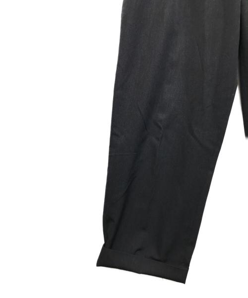 COMME des GARCONS HOMME（コムデギャルソン オム）COMME des GARCONS HOMME (コムデギャルソン オム) ２タックウールスラックス ブラック サイズ:Lの古着・服飾アイテム