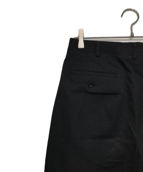 COMME des GARCONS HOMME（コムデギャルソン オム）COMME des GARCONS HOMME (コムデギャルソン オム) ２タックウールスラックス ブラック サイズ:Lの古着・服飾アイテム