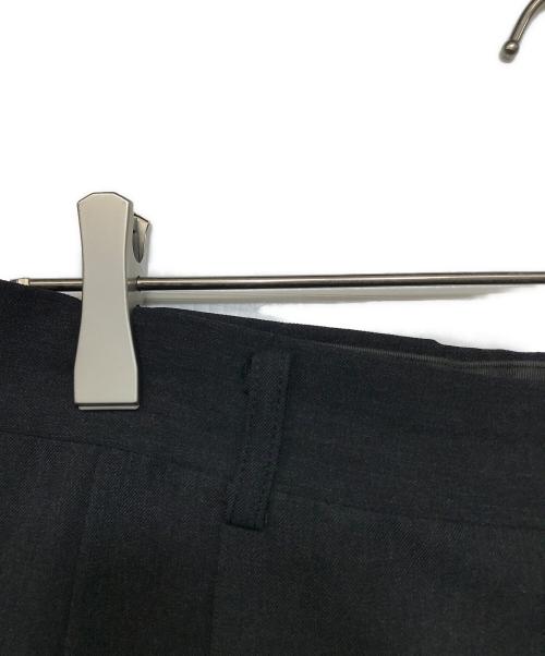 COMME des GARCONS HOMME（コムデギャルソン オム）COMME des GARCONS HOMME (コムデギャルソン オム) ２タックウールスラックス ブラック サイズ:Lの古着・服飾アイテム